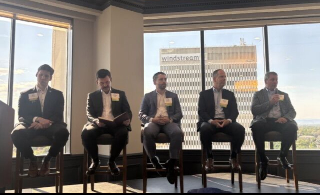Mike Claudio on the panel at the 3rd Annual Business Excellence Symposium in Greenville, hosted by ASE Private Wealth