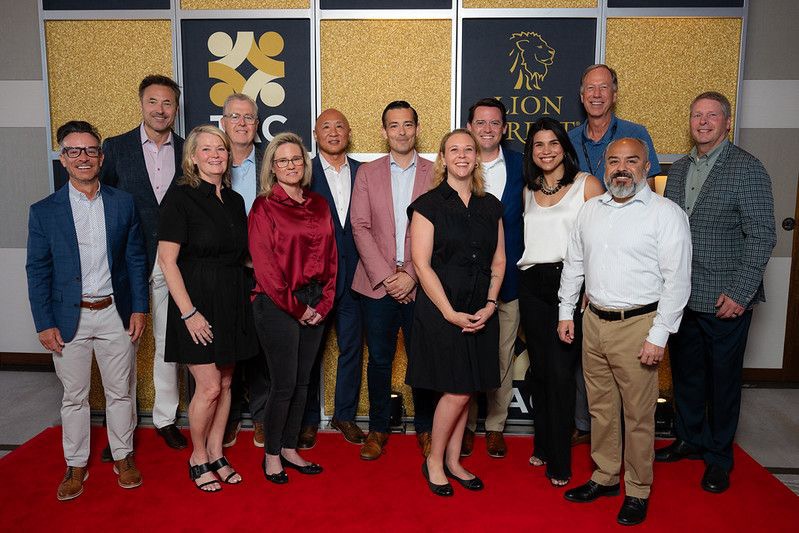 Saturday-only group photo at the Lion Street Trusted Advisors Conference 2026 in Las Vegas, attended by GTC and Lion Street member-firm advisors.