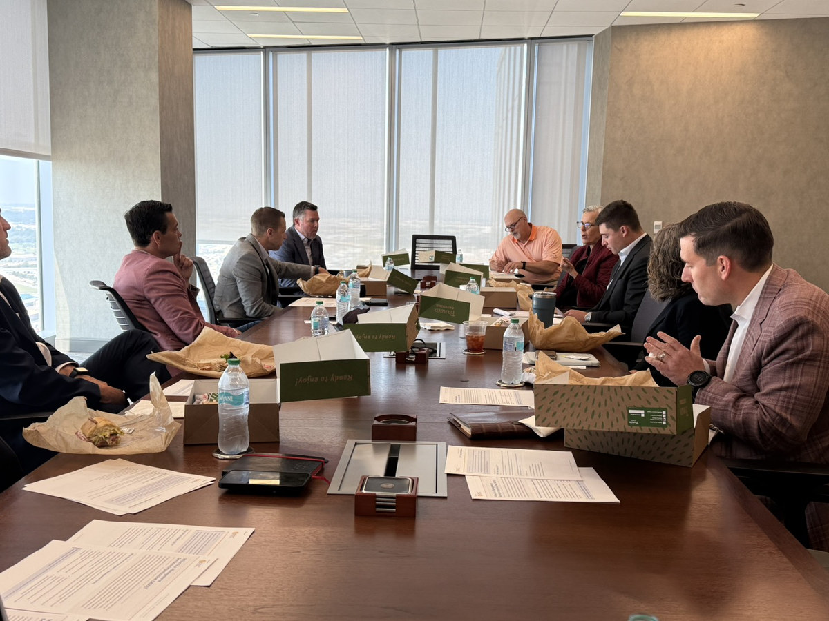 Bank of Oklahoma commercial, corporate, treasury, and institutional wealth bankers in a working session on MSO structure and credit implications.